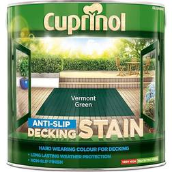 Cuprinol Anti Slip Decking Woodstain Vermont Green 2.5L