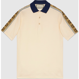 Gucci Polo With Interlocking G Stripe