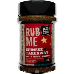 Angus & Oink Rub Me Chinese Takeaway Salt & Pepper Chilli Seasoning 240g