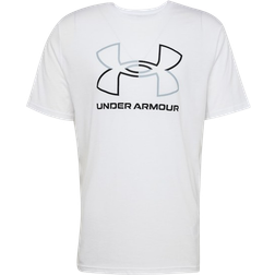 Under Armour Men's Foundation Short Sleeve Top - White / Black