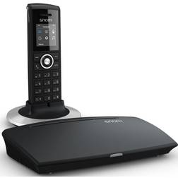 Snom M325 Téléphone sans fil VoIP avec ID d'appelant/appel en instance DECT SIP multiligne noir