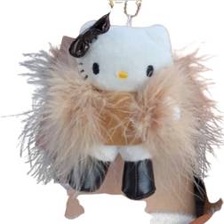 Dinamr Hello Kitty Plush Keychain - Multicolour