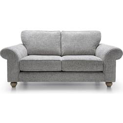 Abakus Direct Elegant Ingrid Ash Grey Sofa 194cm 2 Seater