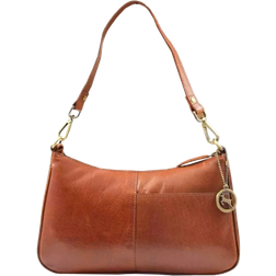 House of Leather Shoulder Strap Everyday Handbag - Cognac