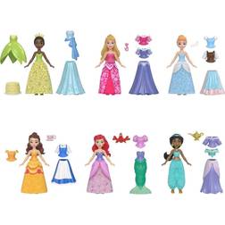 Mattel Disney Princess Fairy-Tale Dolls & Fashions Set