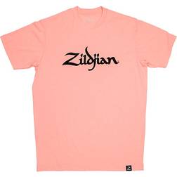 Zildjian Men's Classic Logo Tee Shirt - Pink