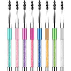 Spoolers Spiral Rhinestone Applicator Eyes Cosmetic Comb Tools 10-pack