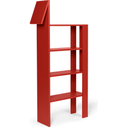 Ferm Living Giraffe Poppy Red Book Shelf 140cm