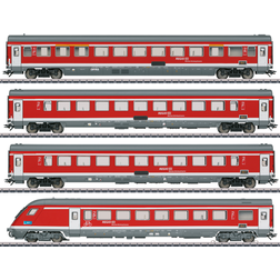 Märklin H0 Model Passenger Car Set with 4 Cars 1:87