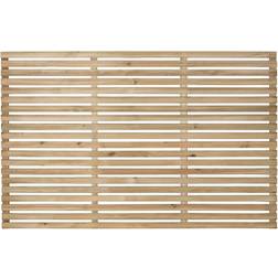 Forest Garden Contemporary Slatted Fence Panel 180x120cm