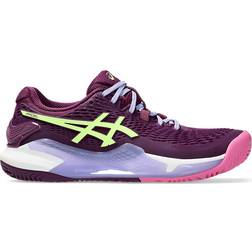 Asics GEL-RESOLUTION PADEL Deep Mauve/Lime Green