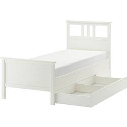 IKEA HEMNES sängstomme 2 sänglådor Sängpaket