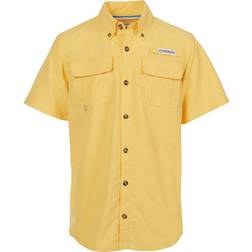 Magellan Outdoors Boy's Laguna Madre Button Down Shirt - Banana Cream