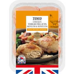 Tesco British Chicken Thigh Fillets 600G 600g