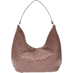 Adax Salerno Shoulder Mindy Bag - Taupe