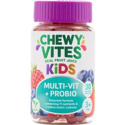 TLC Chewy Vites Kids Multivitamin & Probiotic Fruit Gummies 30s