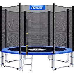 Monzana Complete Trampoline 305cm + Safety Net + Ladder