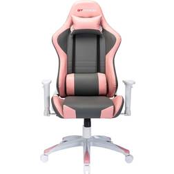 PRO RS Gaming Office Home Desk Faux Leather Reclining Chair - Pink