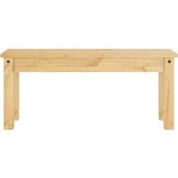 vidaXL Panama Natural Dining Table 105x30cm