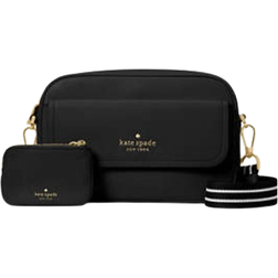 Kate Spade Rosie Pebbled Leather Flap Camera Bag - Black