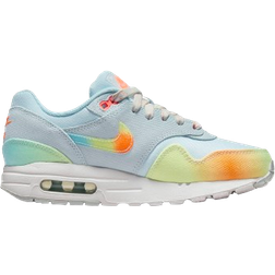 NIKE Air Max 1 GS - Glacier Blue/White/Light Lemon Twist/Total Orange