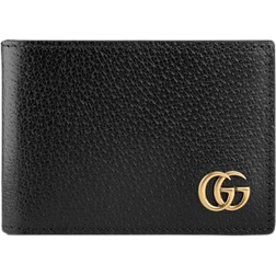 Gucci GG Marmont Leather Bi-fold Wallet - Black