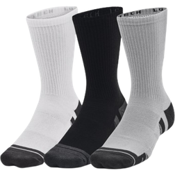 Under Armour Performance Tech Crew Socks 3-pack Unisex - Mod Grey/White