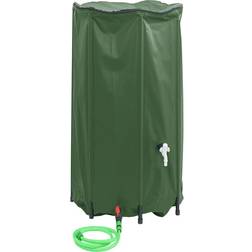 vidaXL Water Tank with Tap Foldable 380 L PVC