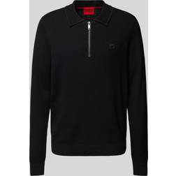 HUGO Regular Fit Poloshirt mit Strukturmuster Modell 'Sastoon'