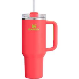 Stanley Heat Wave Exclusive Quencher H2.0 FlowState Hibiscus Travel Mug 118.3cl