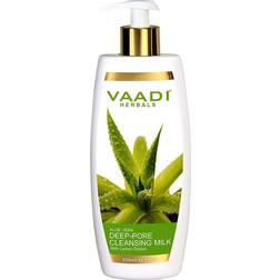 Vaadi Herbals Aloevera Deep Pore Cleansing Milk with Lemon Extract 350ml