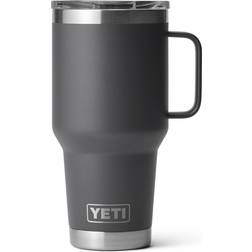 Yeti Rambler with Stronghold Lid Charcoal Travel Mug 30fl oz