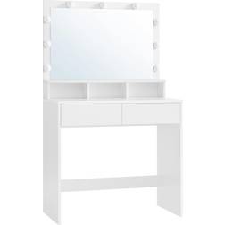 Songmics RDT195T14 White Dressing Table 40x80cm