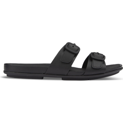 Fitflop Gracie Buckle Two-Bar Leather - All Black