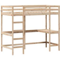 vidaXL Bunk Bed with Desk 107.5x205.5cm