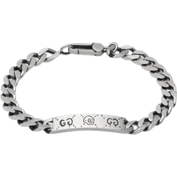 Gucci Ghost Chain Bracelet - Silver