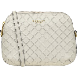 Radley Dukes Place Emboss Bag - Chalk