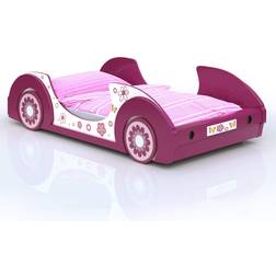 Deuba Cama Infantil Butterfly Rosa 200x90cm 38.4x81.1"