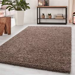 Abaseen Abaseen Mocha Shaggy Touch Thick Brown 160x230