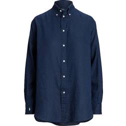 Polo Ralph Lauren Leinenbluse dunkelblau