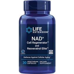 Life Extension NAD+ Cell Regenerator And Resveratrol Elite 30 st