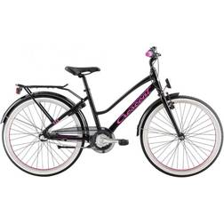 Crescent Ran 24" - Black Børnecykel