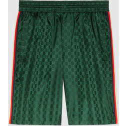 Gucci GG Nylon Jacquard Swim Shorts - Green