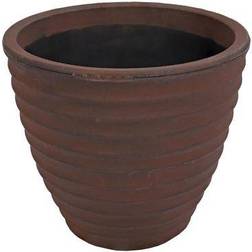 Sunnydaze Decor Ribbed Planter Pot