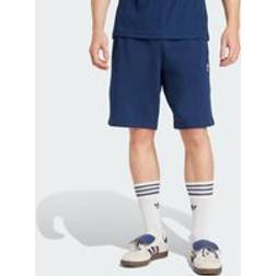 Adidas Essentials Trefoil Shorts - Dunkelblau/Weiß