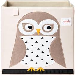 3 Sprouts Owl Storage Box