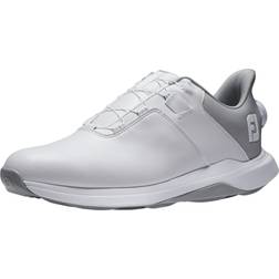FootJoy ProLite BOA Vandtætte Herre Golfsko Uden Spikes - White/White/Grey