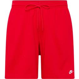 Nike Club Men's Knit Shorts - University Red/White