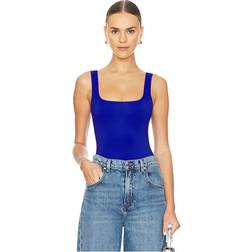 Good American Modern Tank Bodysuit - Blue