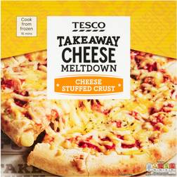 Tesco Stuffed Crust Cheese Pizza 431G 431g 1pack